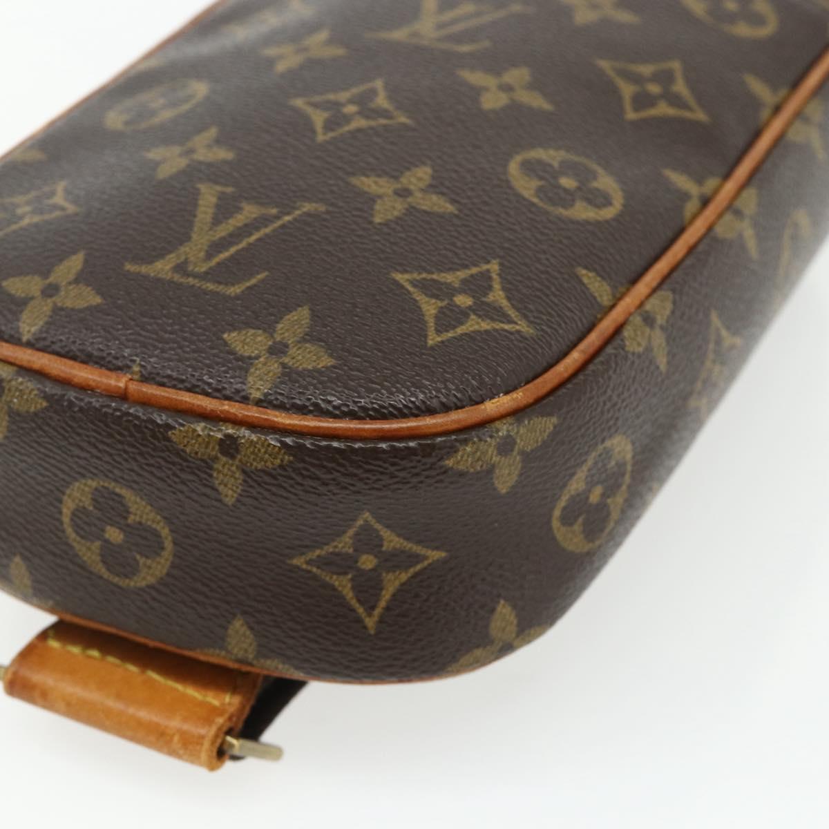 LOUIS VUITTON Monogram Pochette Gange Shoulder Bag M51870 LV Auth ka4198A