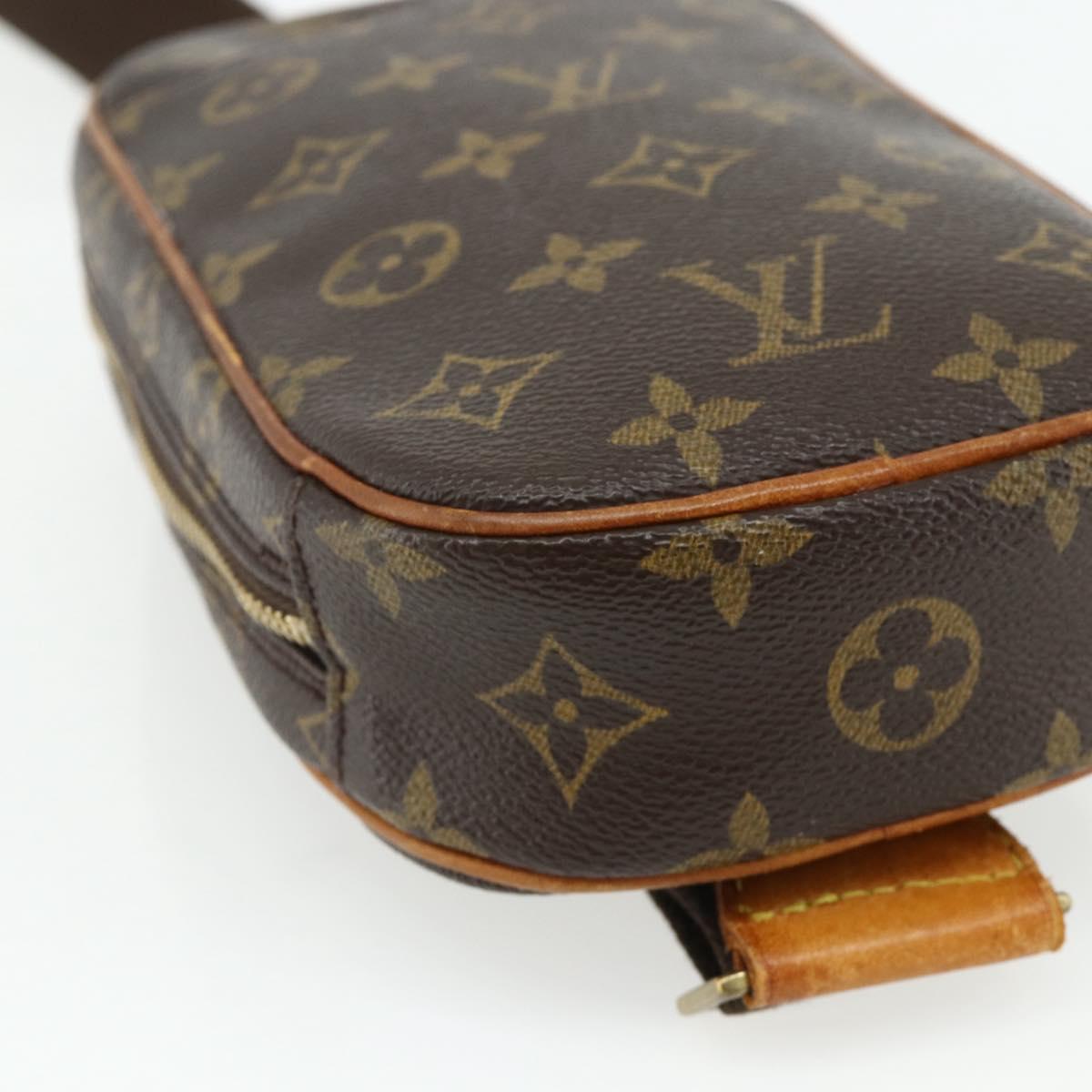 LOUIS VUITTON Monogram Pochette Gange Shoulder Bag M51870 LV Auth ka4198A