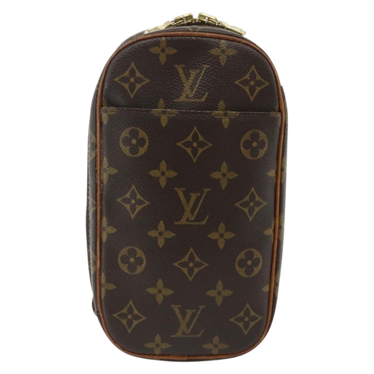 LOUIS VUITTON Monogram Pochette Gange Shoulder Bag M51870 LV Auth ka4198A
