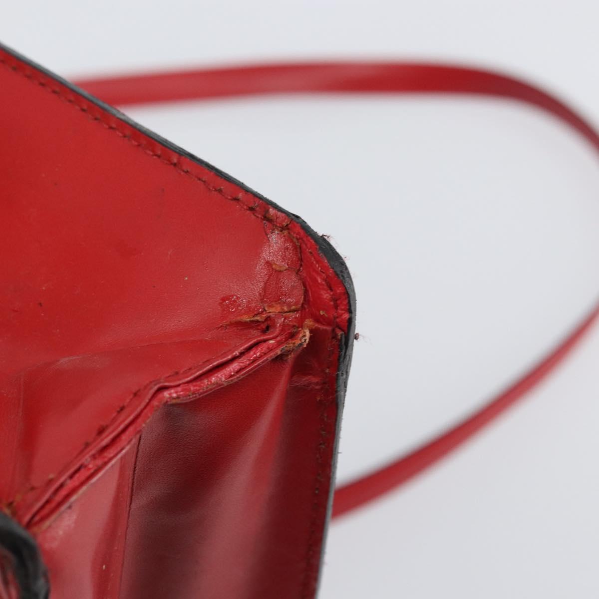 LOUIS VUITTON Epi Monceau 28 Hand Bag Red M40783 LV Auth ka420