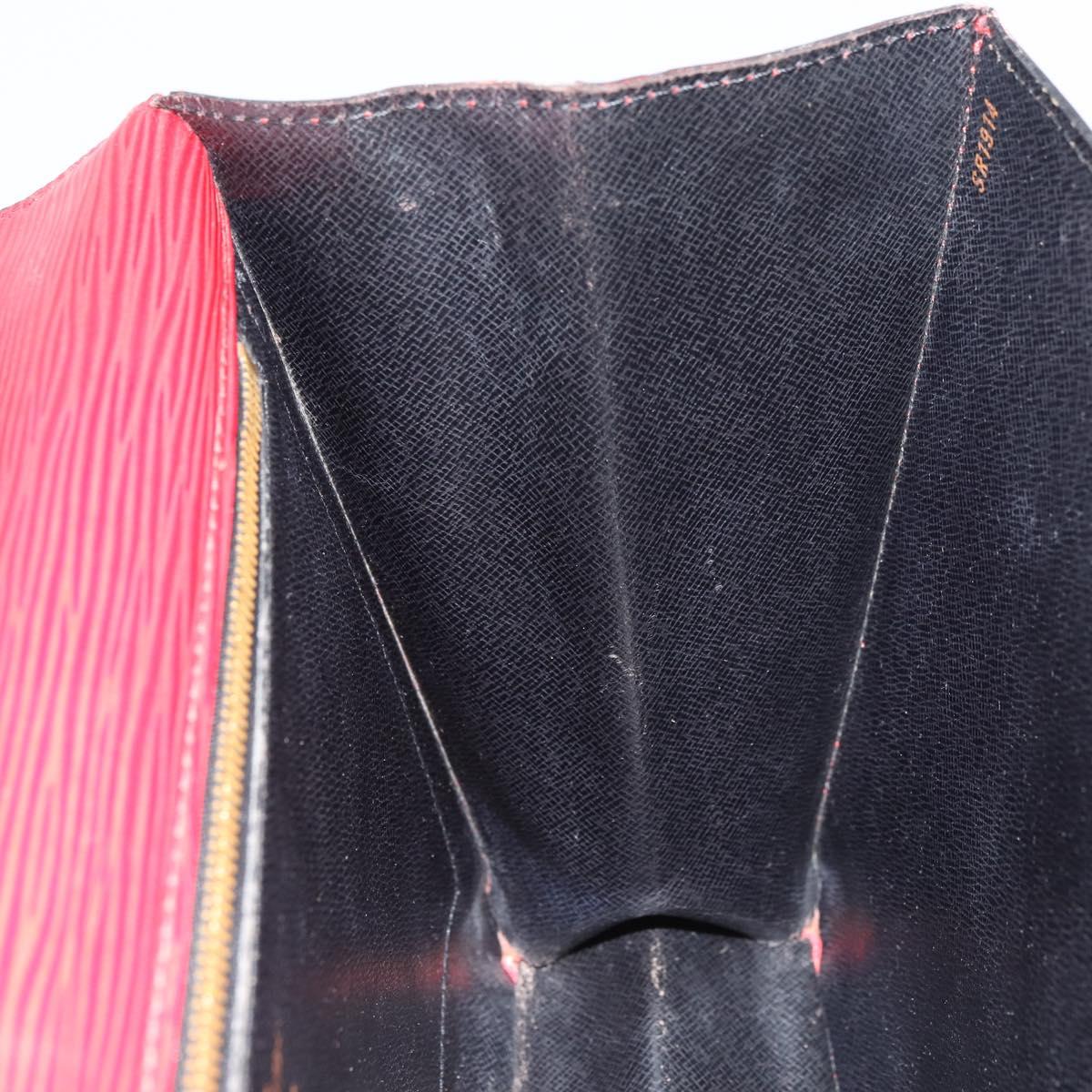 LOUIS VUITTON Epi Monceau 28 Hand Bag Red M40783 LV Auth ka420