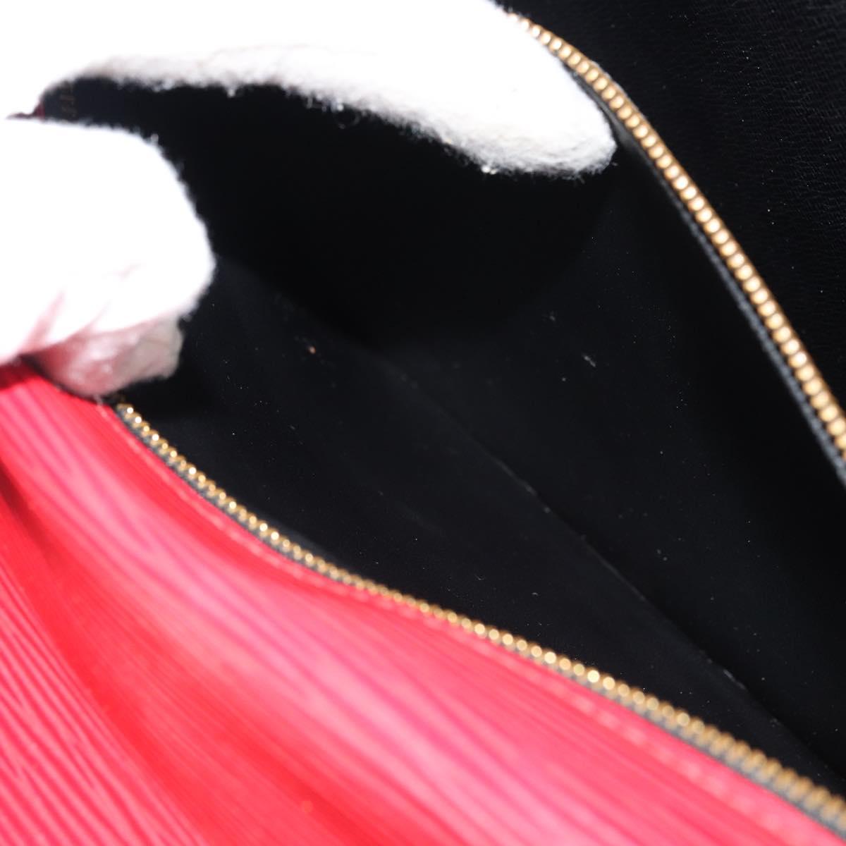 LOUIS VUITTON Epi Monceau 28 Hand Bag Red M40783 LV Auth ka420