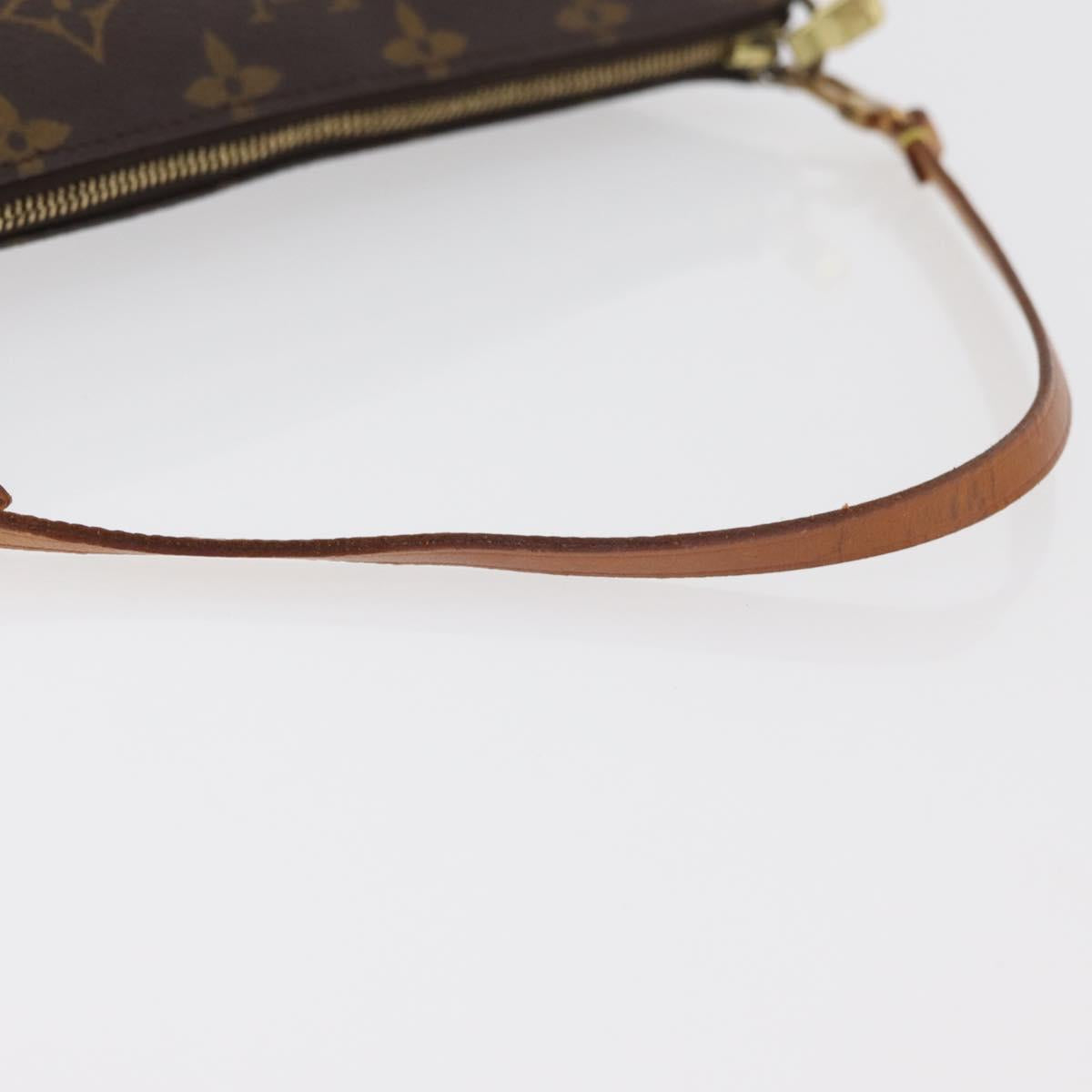 LOUIS VUITTON Monogram Pochette Accessoires Pouch M51980 LV Auth ka4205A