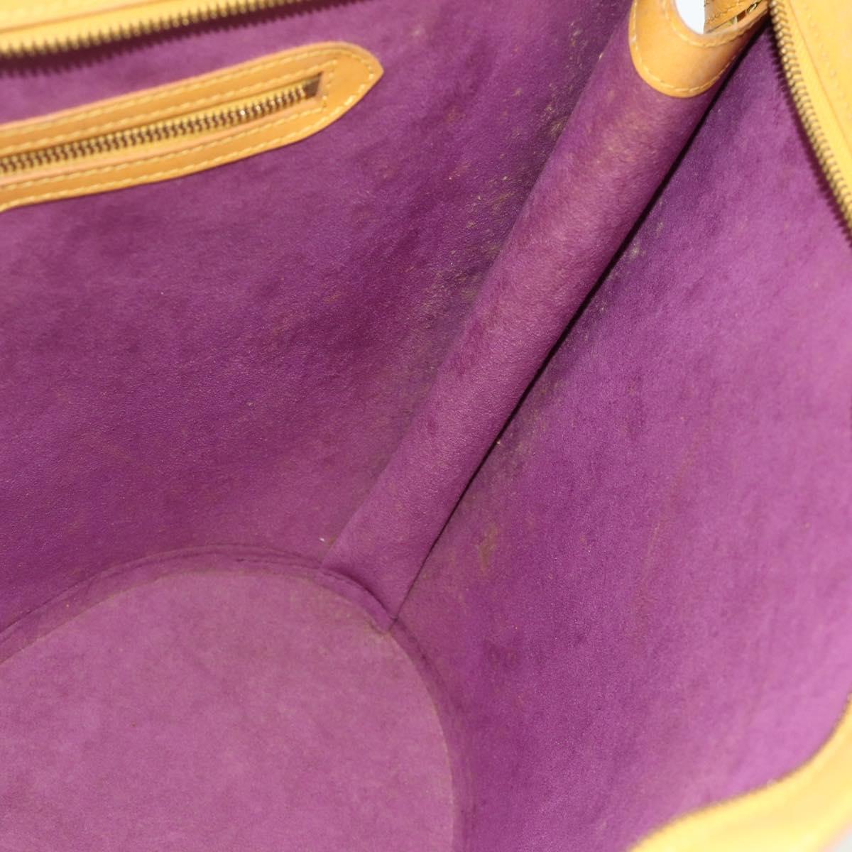 LOUIS VUITTON Epi Saint Jacques Shopping Bag Yellow M52269 LV Auth ka4227