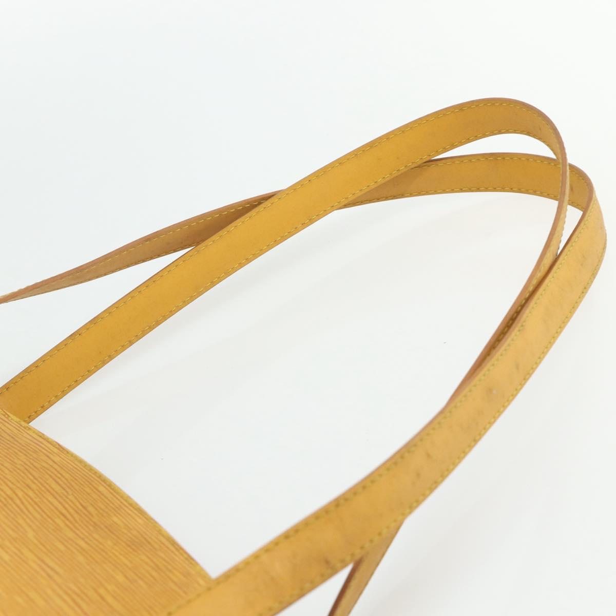 LOUIS VUITTON Epi Saint Jacques Shopping Bag Yellow M52269 LV Auth ka4227