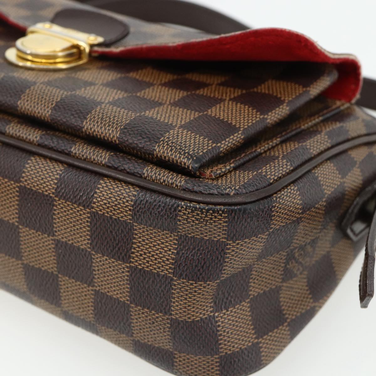 LOUIS VUITTON Damier Ebene Ravello GM Shoulder Bag N60006 LV Auth ka4235
