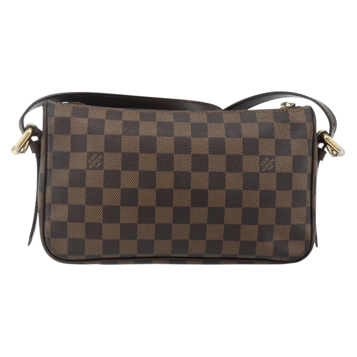 LOUIS VUITTON Damier Ebene Ravello GM Shoulder Bag N60006 LV Auth ka4235