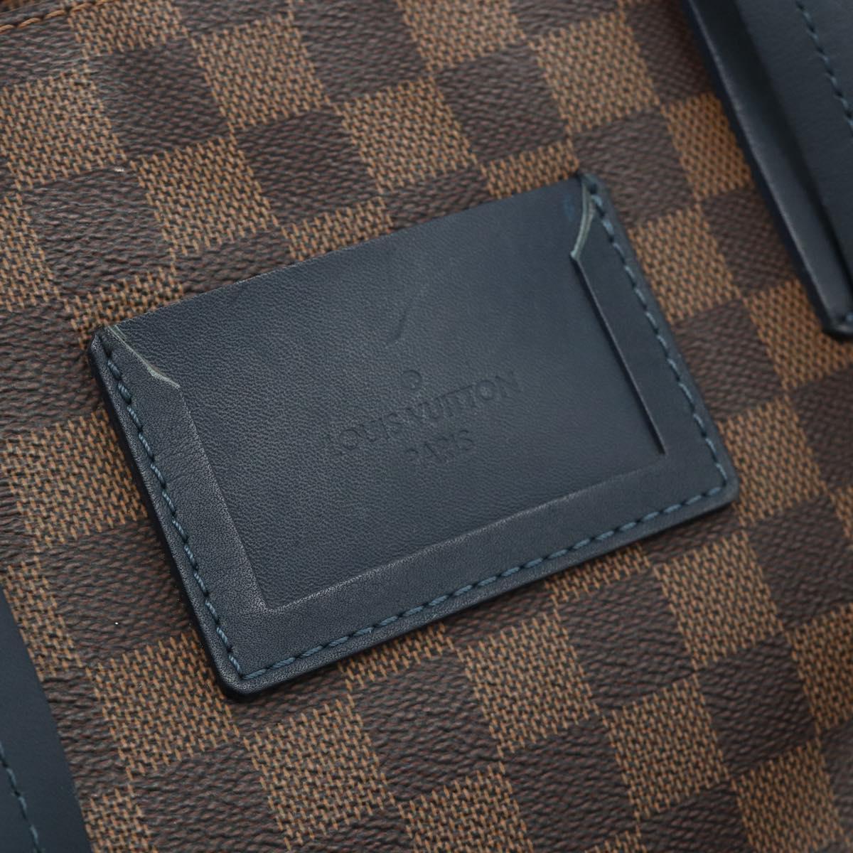 LOUIS VUITTON Damier Ebene Herald Tote Bag N41255 LV Auth ka4237