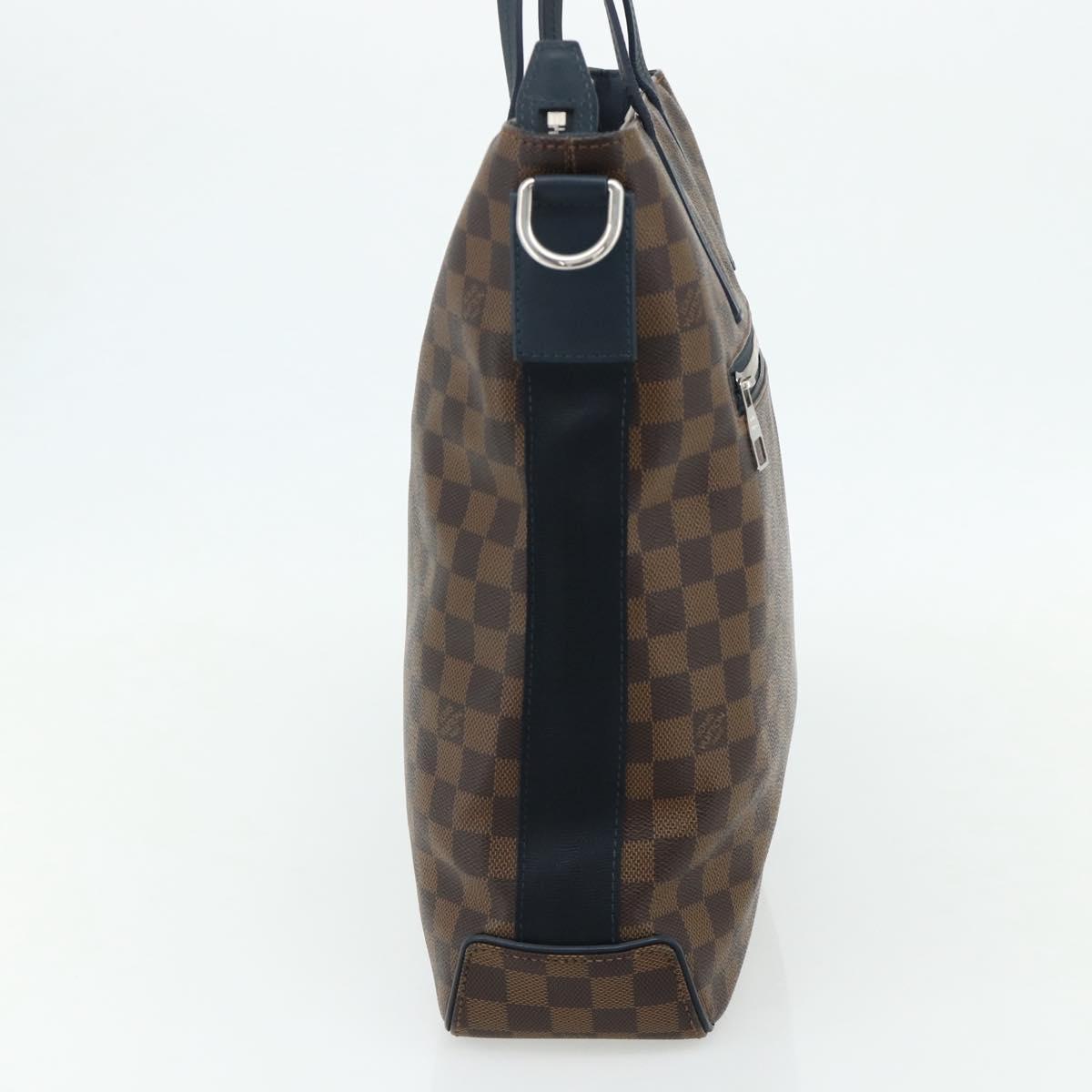 LOUIS VUITTON Damier Ebene Herald Tote Bag N41255 LV Auth ka4237