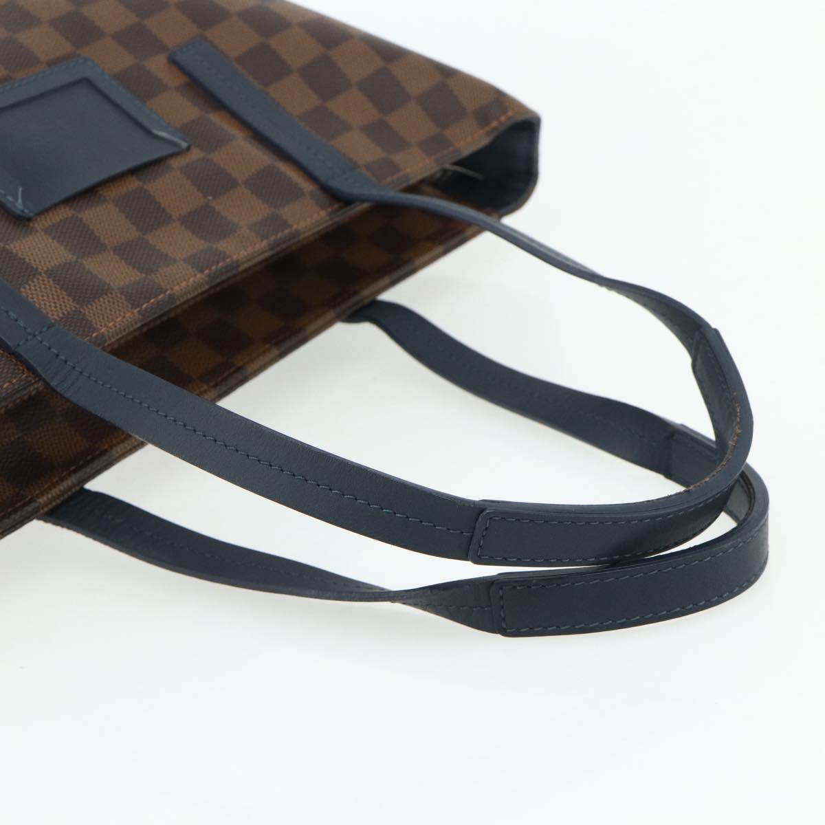 LOUIS VUITTON Damier Ebene Herald Tote Bag N41255 LV Auth ka4237