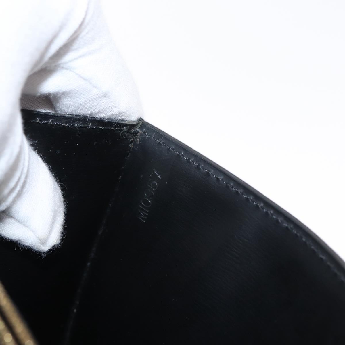 LOUIS VUITTON Epi Malesherbes Hand Bag Black M52372 LV Auth ka424