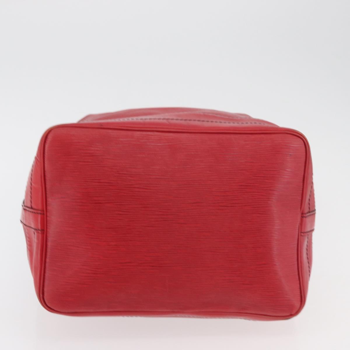 LOUIS VUITTON Epi Noe Shoulder Bag Red M44007 LV Auth ka4241