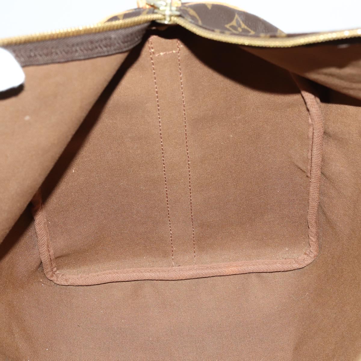 LOUIS VUITTON Monogram Keepall Bandouliere 50 Boston Bag M41416 LV Auth ka425