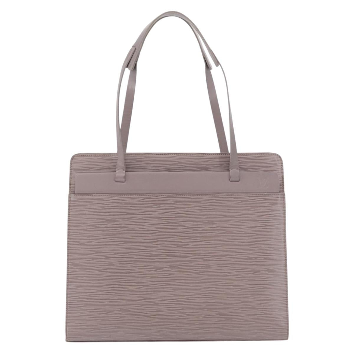 LOUIS VUITTON Epi Croisette PM Tote Bag Lilac M5249B LV Auth ka4250