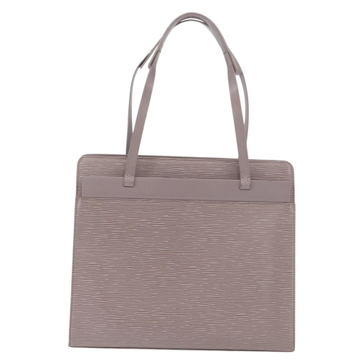 LOUIS VUITTON Epi Croisette PM Tote Bag Lilac M5249B LV Auth ka4250