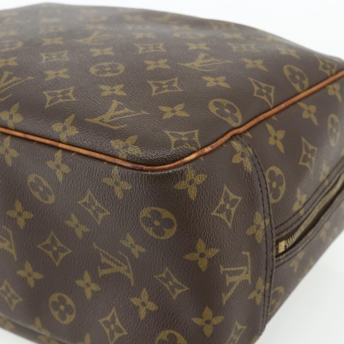 LOUIS VUITTON Monogram Deauville Hand Bag M47270 LV Auth ka4251