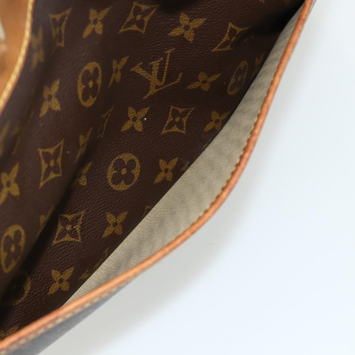 LOUIS VUITTON Monogram Deauville Hand Bag M47270 LV Auth ka4251