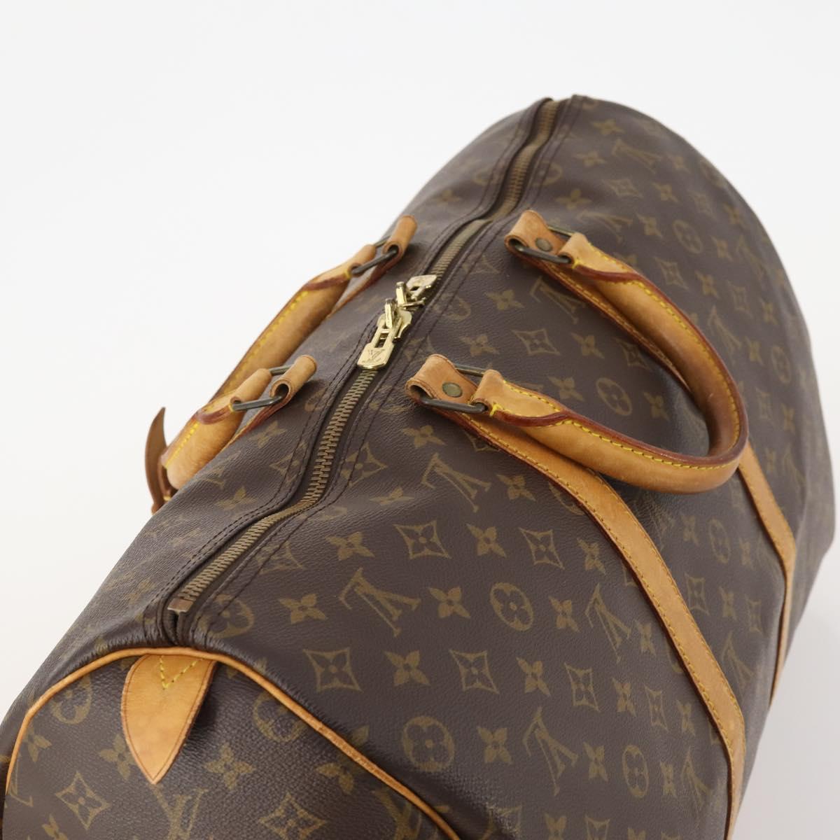 LOUIS VUITTON Monogram Keepall 50 Boston Bag M41426 LV Auth ka4255
