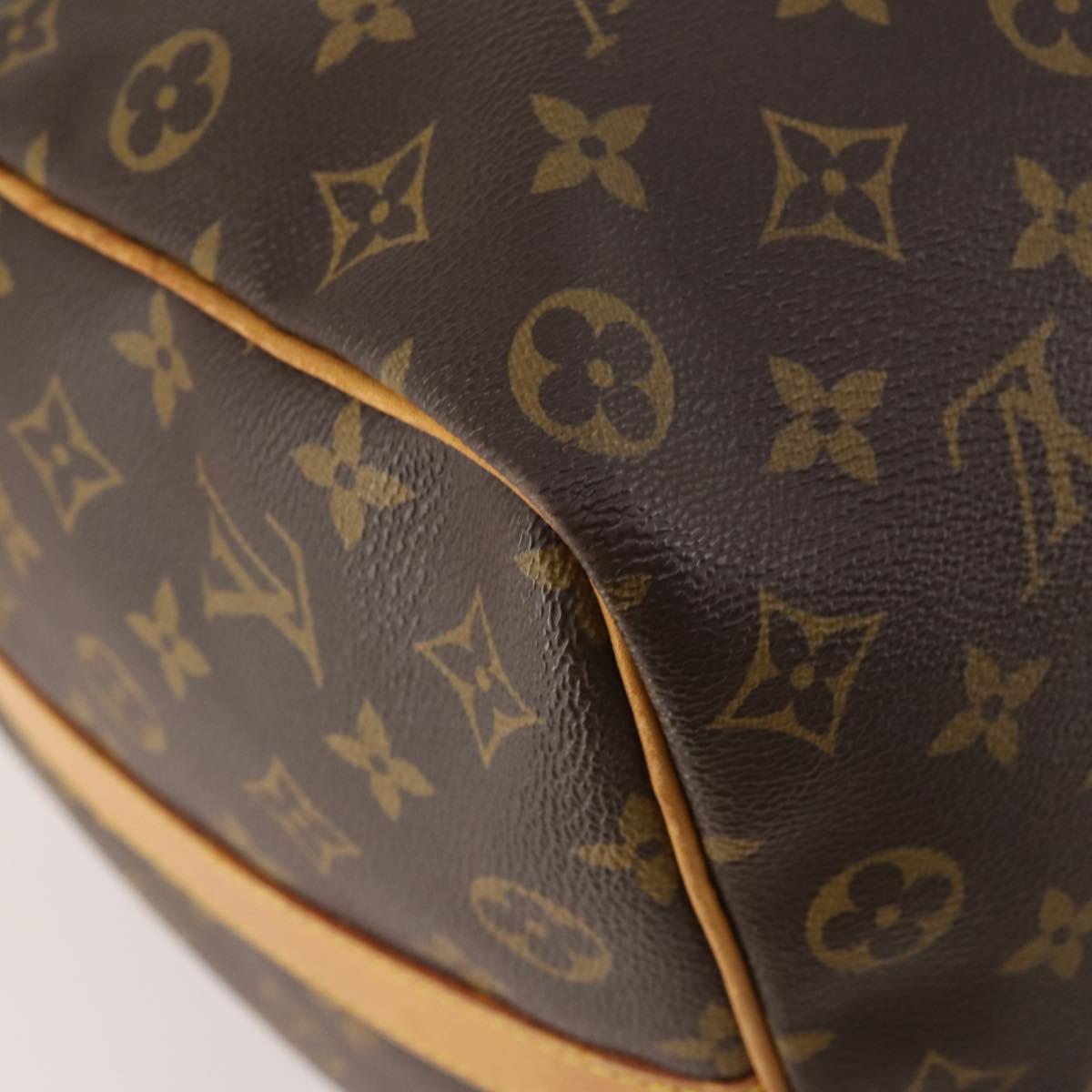 LOUIS VUITTON Monogram Keepall Bandouliere 50 Boston Bag M41416 LV Auth ka4258