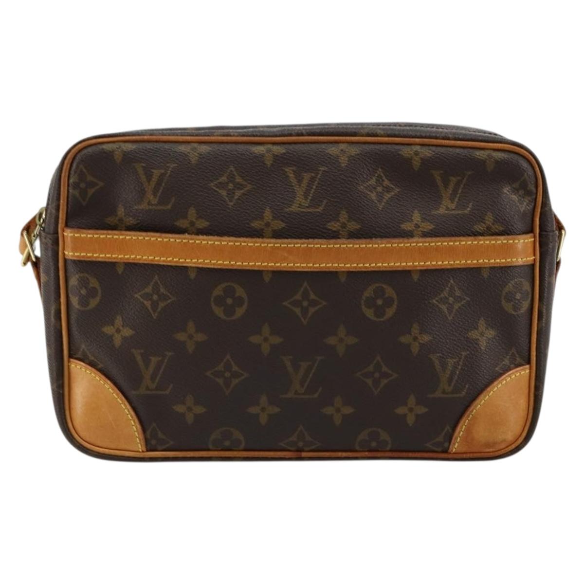 LOUIS VUITTON Monogram Trocadero 27 Shoulder Bag M51274 LV Auth ka4264