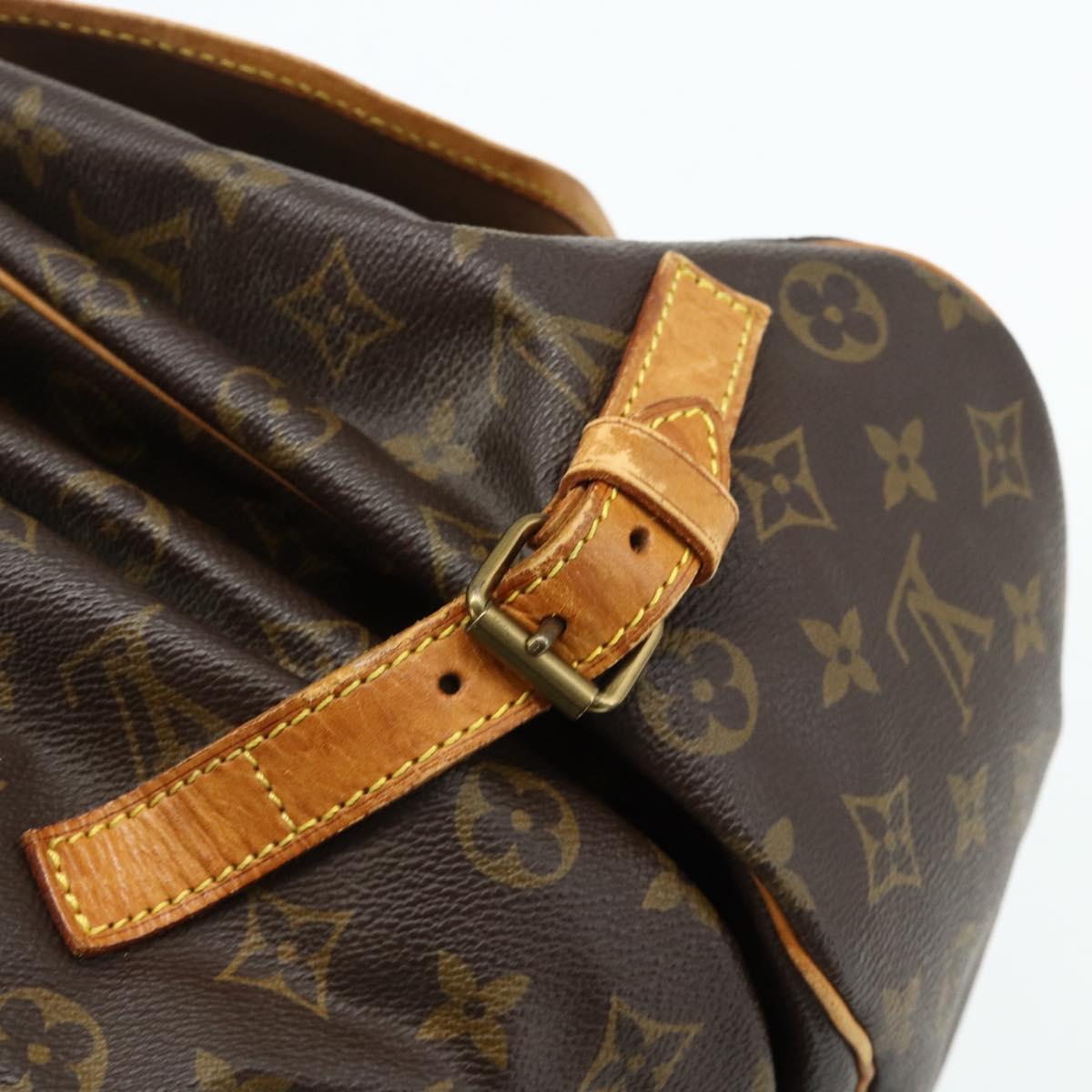 LOUIS VUITTON Monogram Saumur 35 Shoulder Bag M42254 LV Auth ka4266