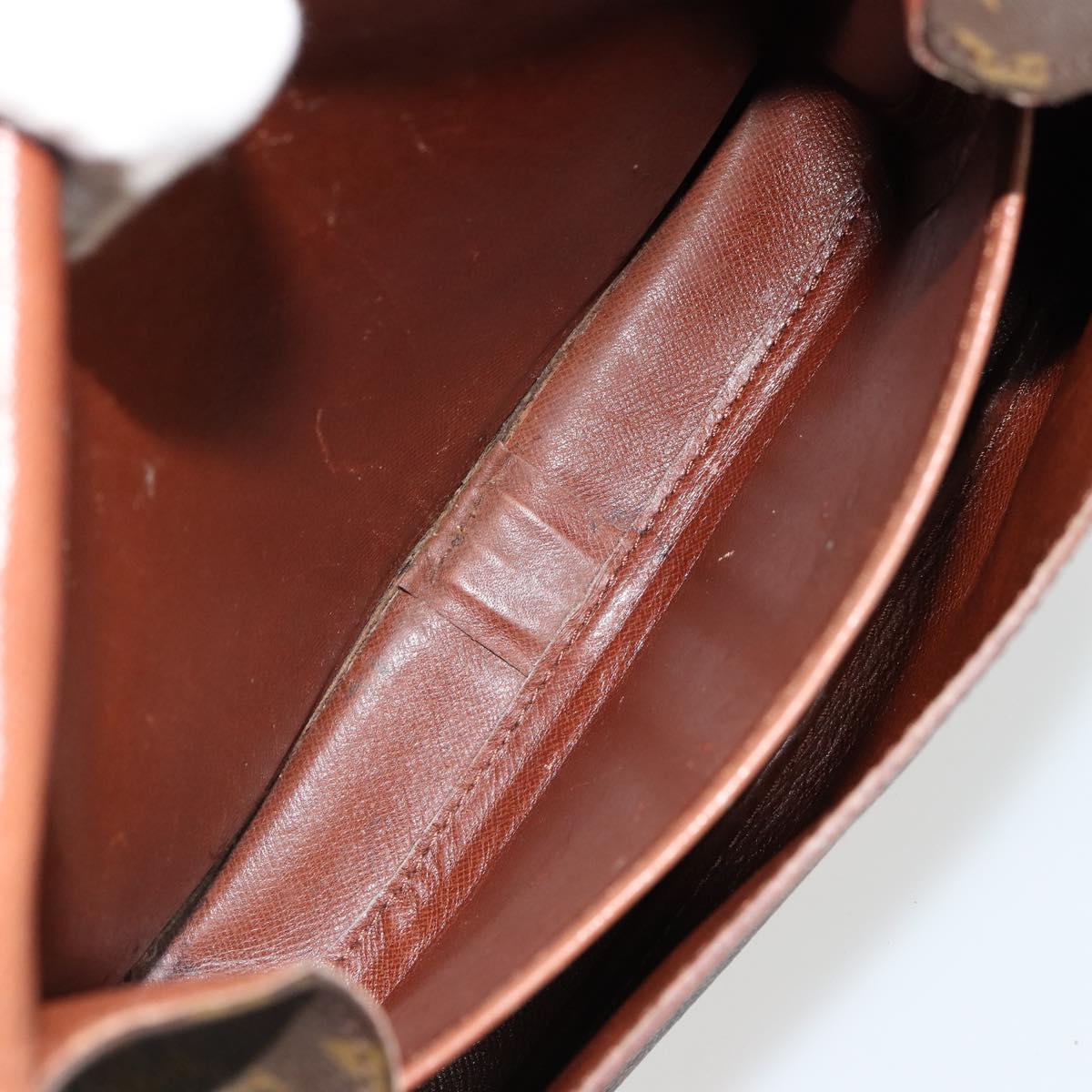 LOUIS VUITTON Monogram Cartouchiere MM Shoulder Bag M51253 LV Auth ka4270