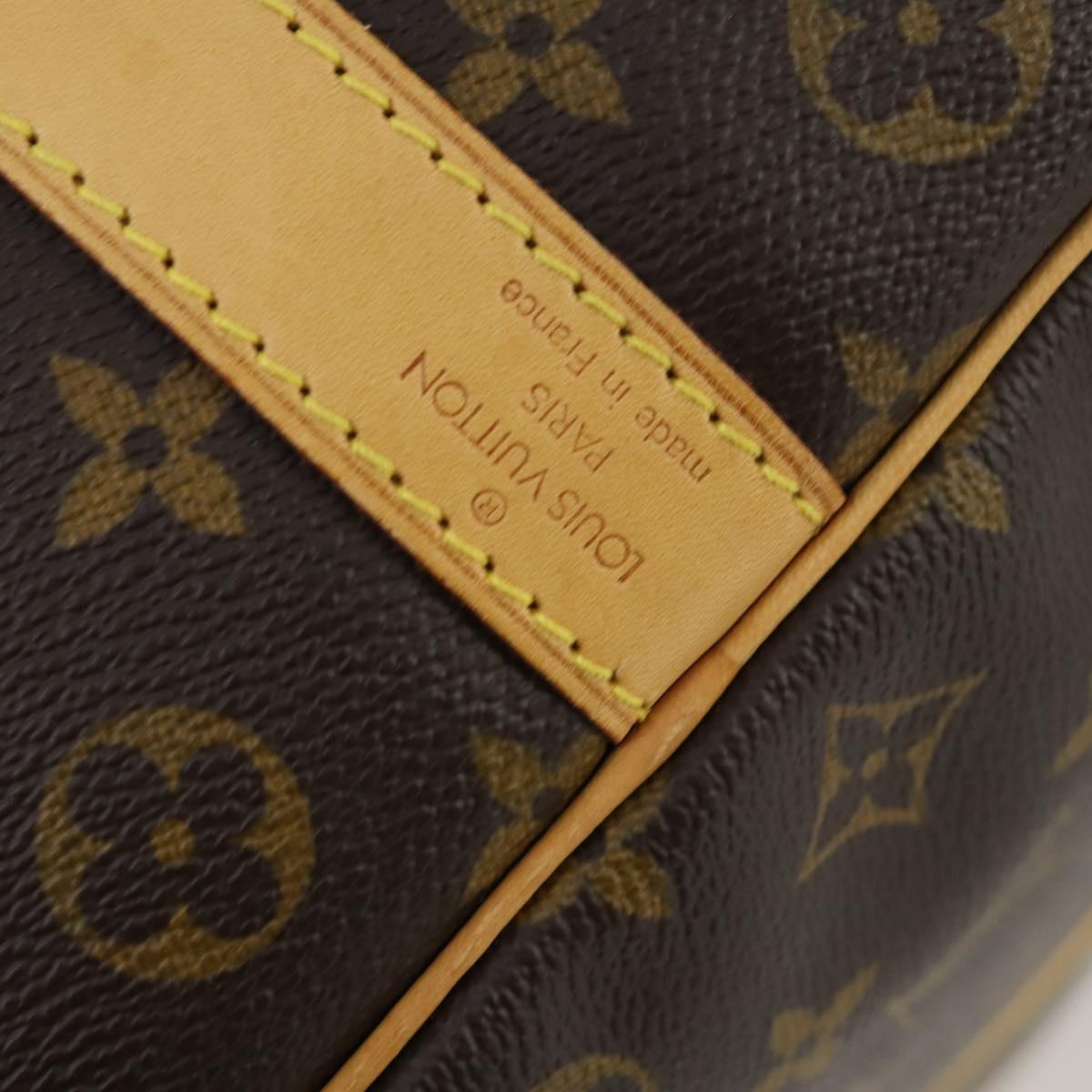 LOUIS VUITTON Monogram Keepall Bandouliere 50 Boston Bag M41416 LV Auth ka428