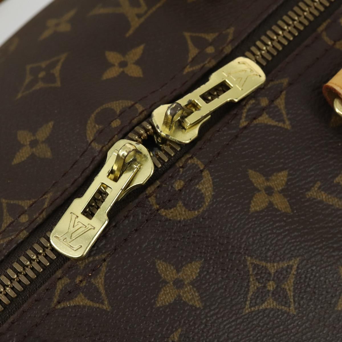 LOUIS VUITTON Monogram Keepall Bandouliere 50 Boston Bag M41416 LV Auth ka428