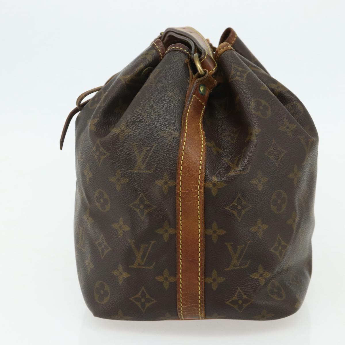 LOUIS VUITTON Monogram Petit Noe Shoulder Bag M42226 LV Auth ka4283
