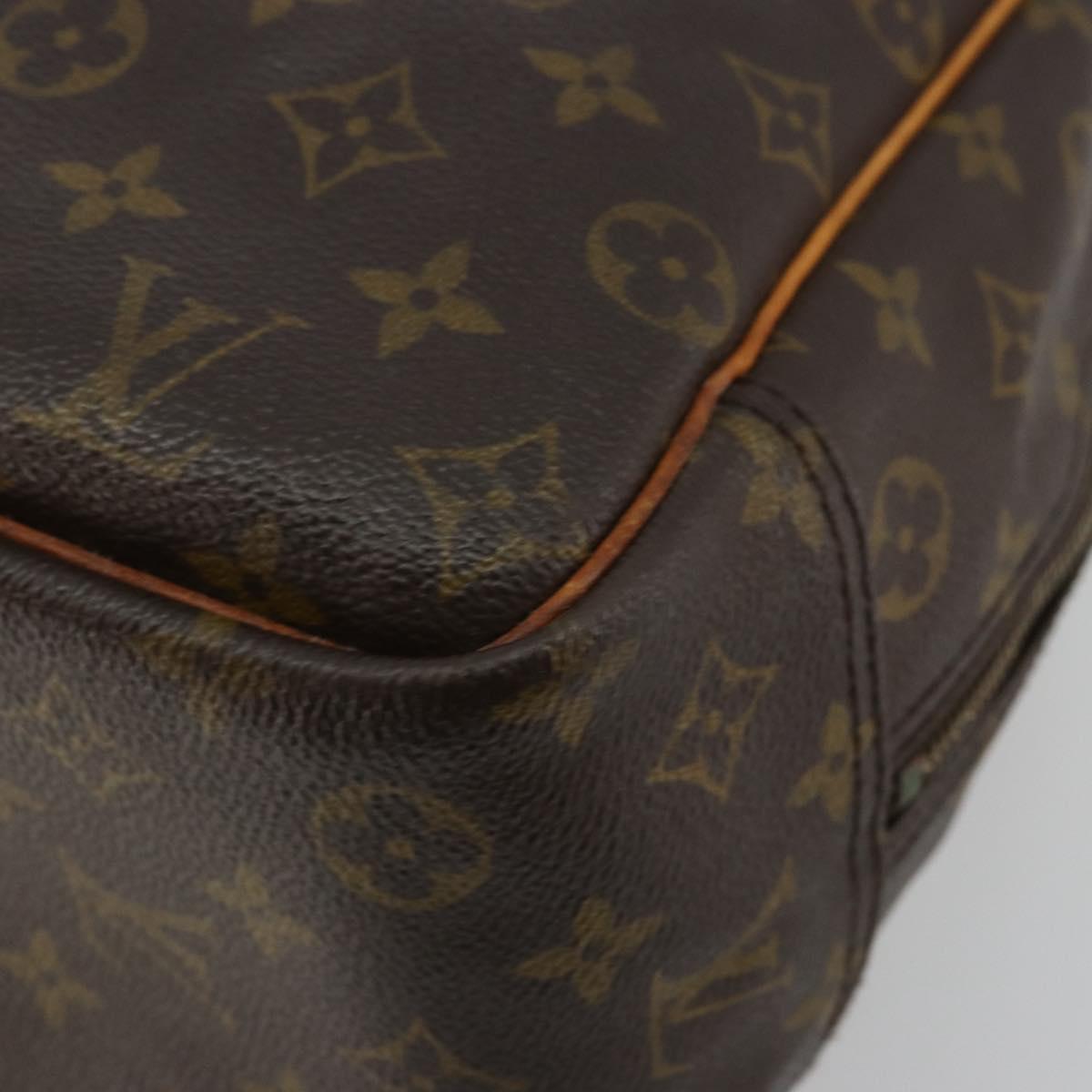 LOUIS VUITTON Monogram Deauville Hand Bag M47270 LV Auth ka4284