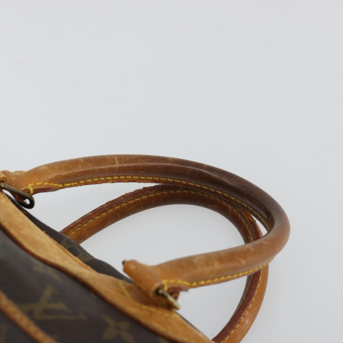 LOUIS VUITTON Monogram Deauville Hand Bag M47270 LV Auth ka4284