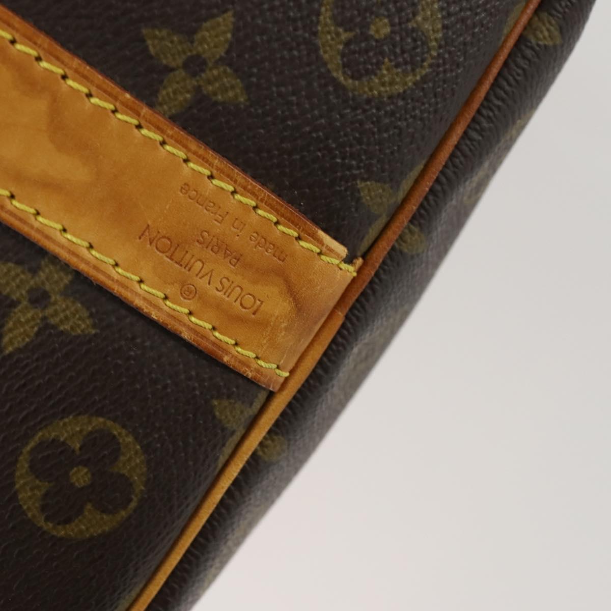 LOUIS VUITTON Monogram Keepall Bandouliere 50 Boston Bag M41416 LV Auth ka429