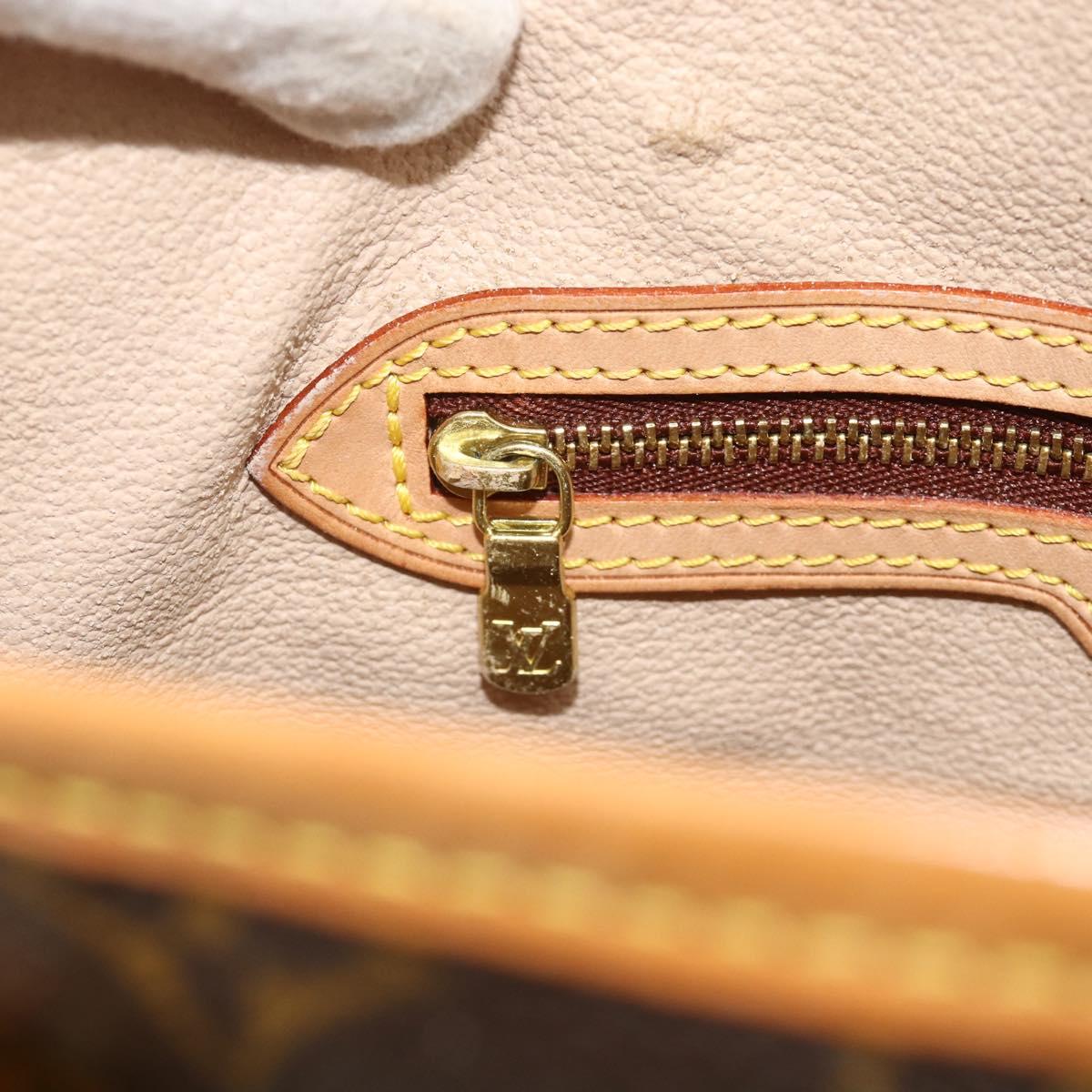 LOUIS VUITTON Monogram Bucket GM Shoulder Bag M42236 LV Auth ka4290