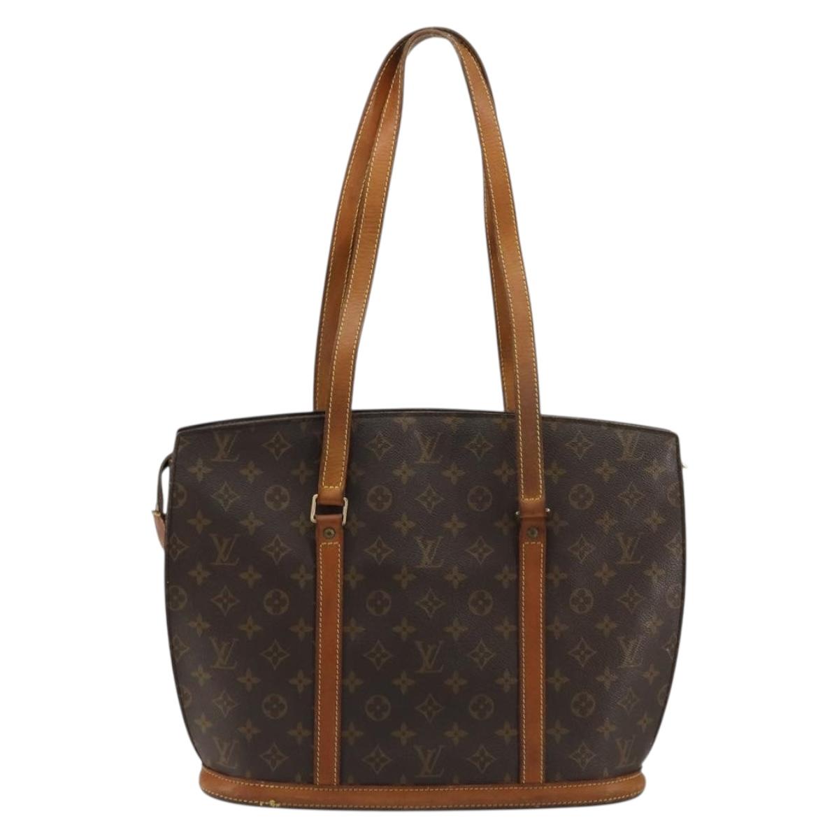 LOUIS VUITTON Monogram Babylone Tote Bag M51102 LV Auth ka4291
