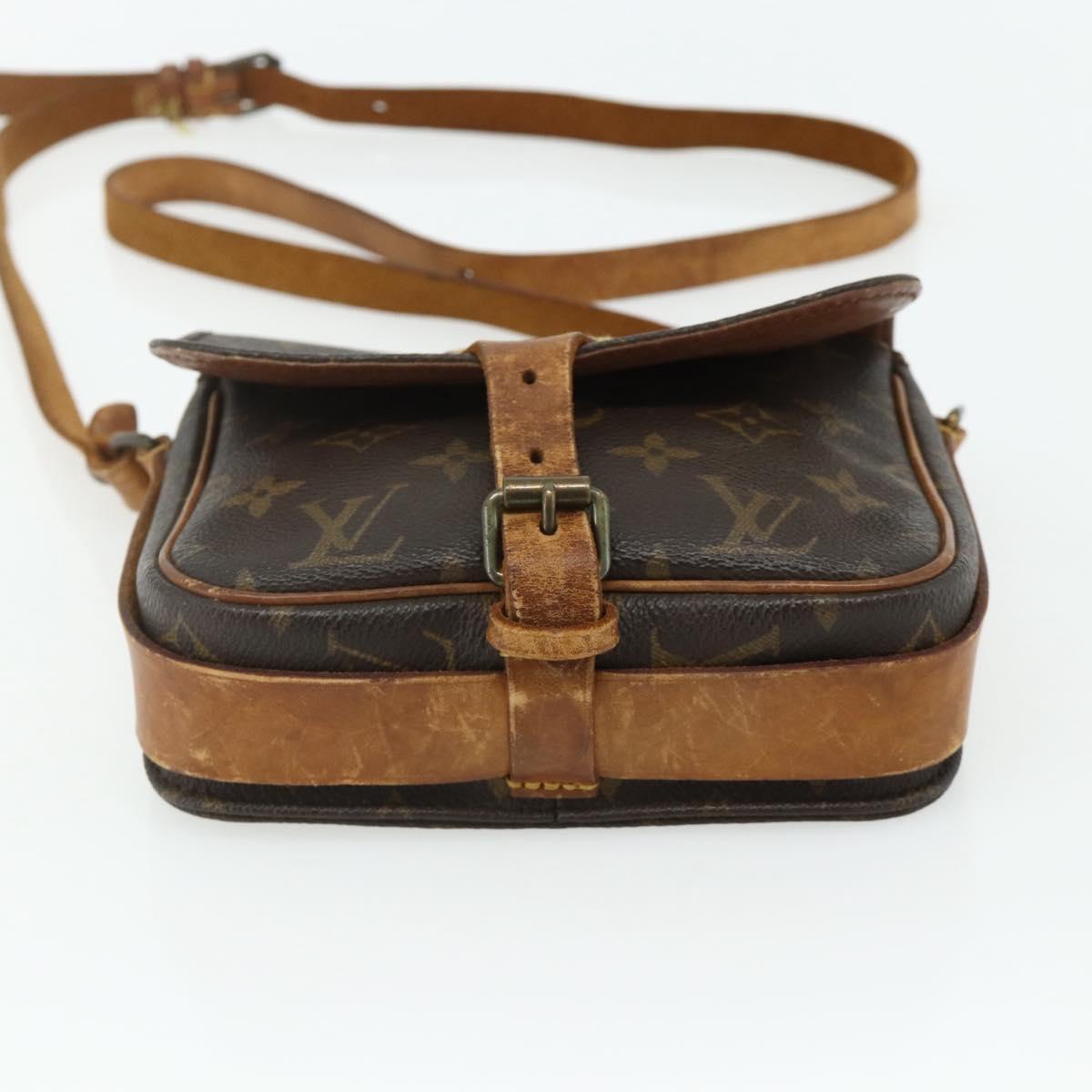 LOUIS VUITTON Monogram Cartouchiere PM Shoulder Bag M51254 LV Auth ka4293