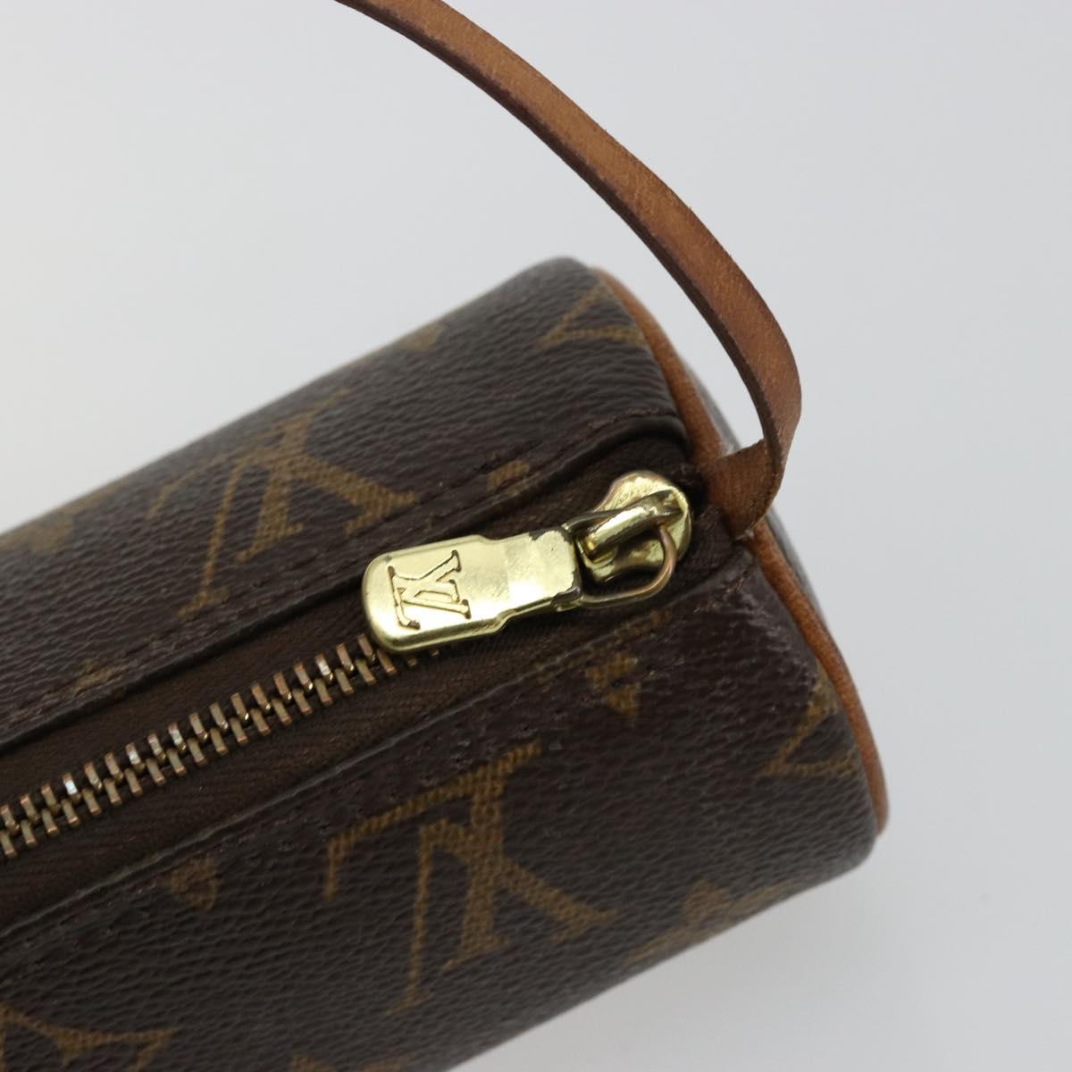 LOUIS VUITTON Monogram Papillon Pouch LV Auth ka4298