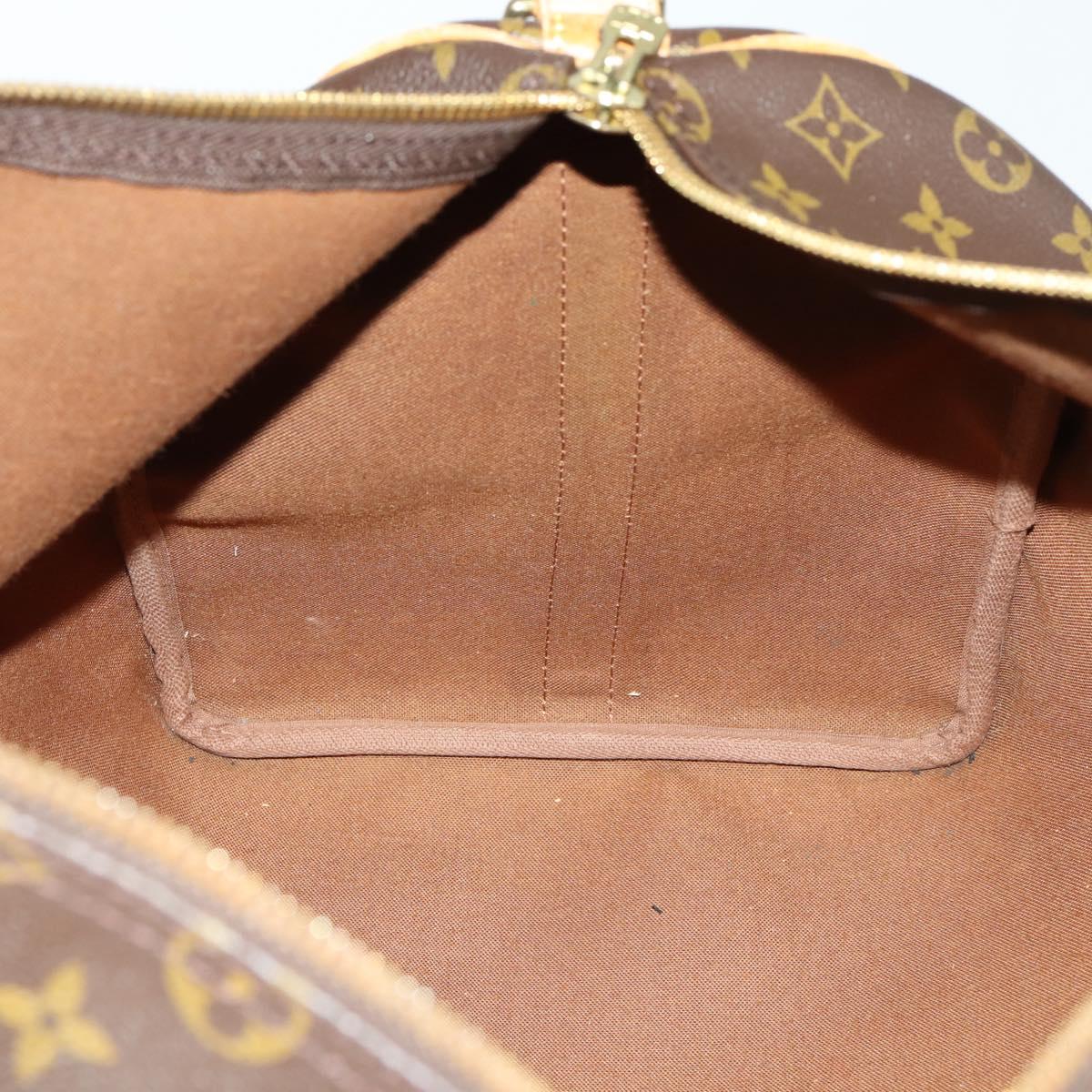 LOUIS VUITTON Monogram Keepall Bandouliere 50 Boston Bag M41416 LV Auth ka430