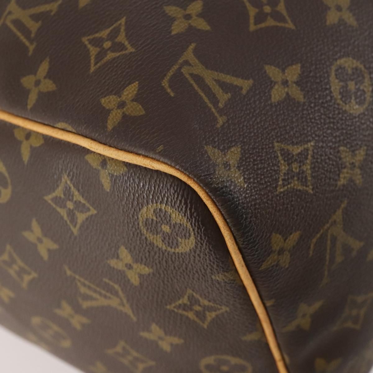 LOUIS VUITTON Monogram Keepall 45 Boston Bag M41428 LV Auth ka4305