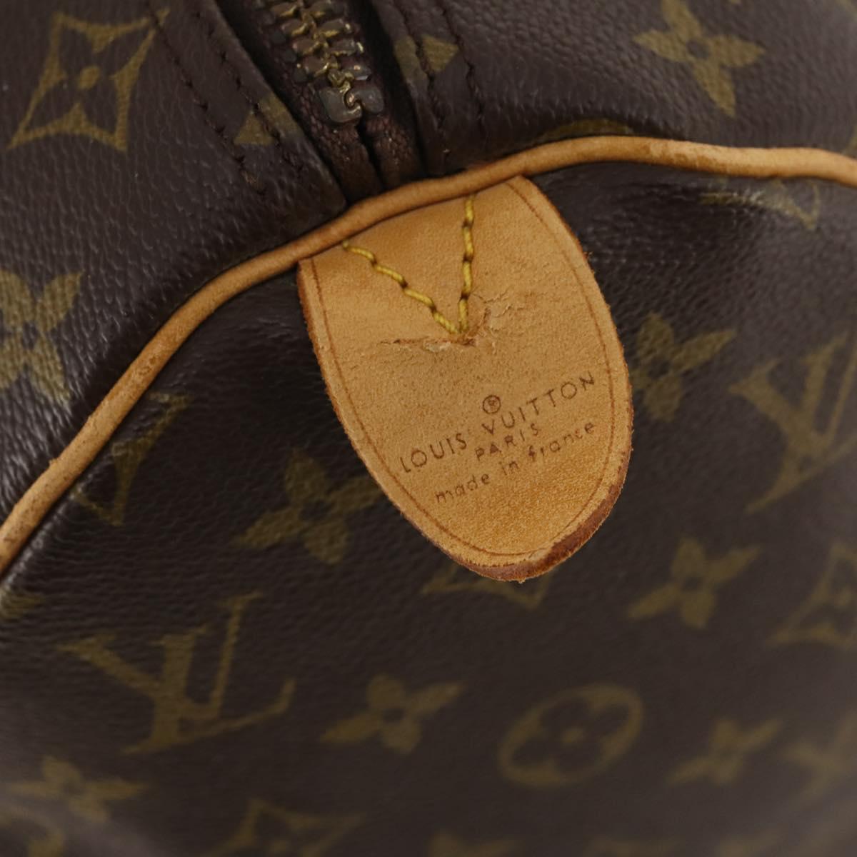 LOUIS VUITTON Monogram Keepall 45 Boston Bag M41428 LV Auth ka4305