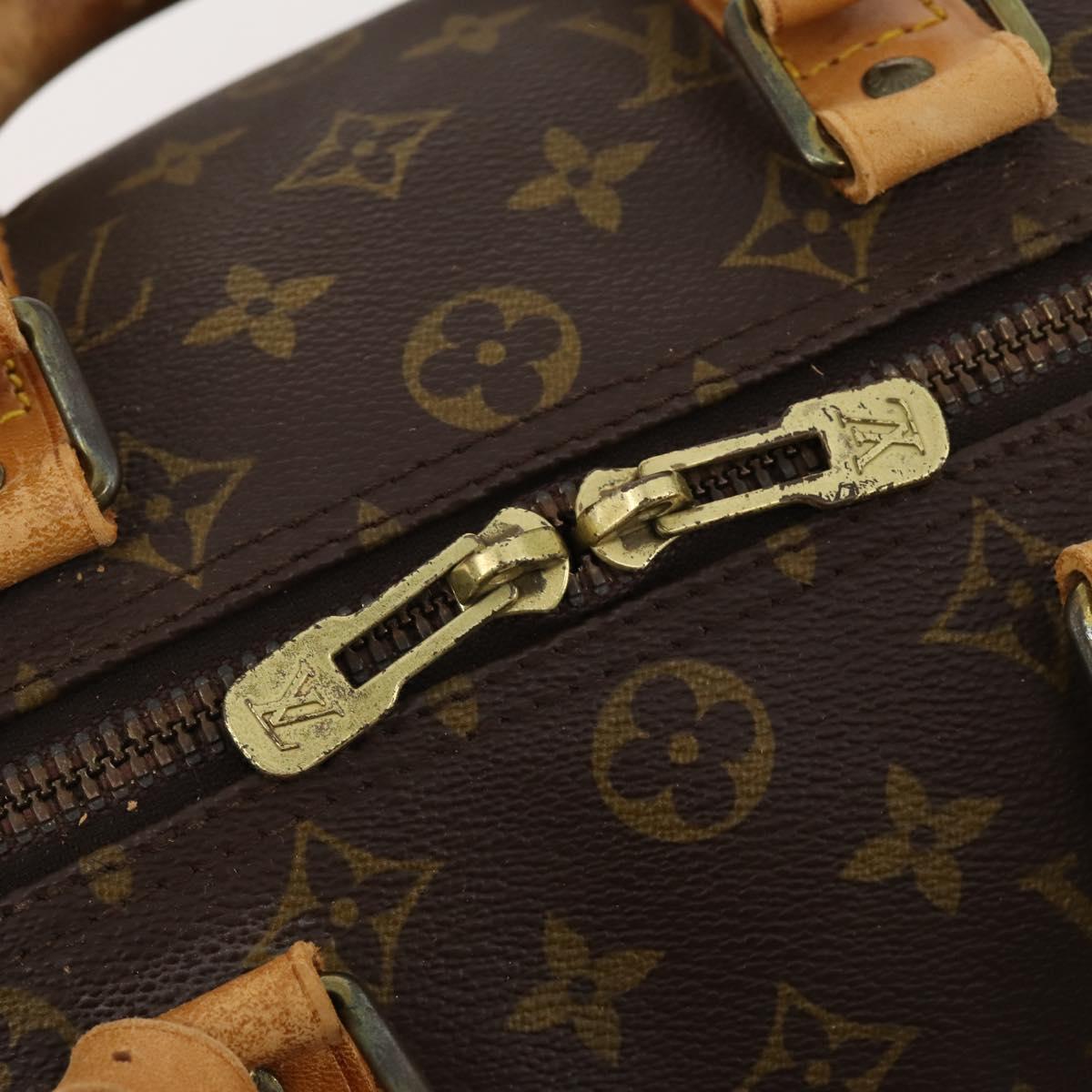LOUIS VUITTON Monogram Keepall 45 Boston Bag M41428 LV Auth ka4305