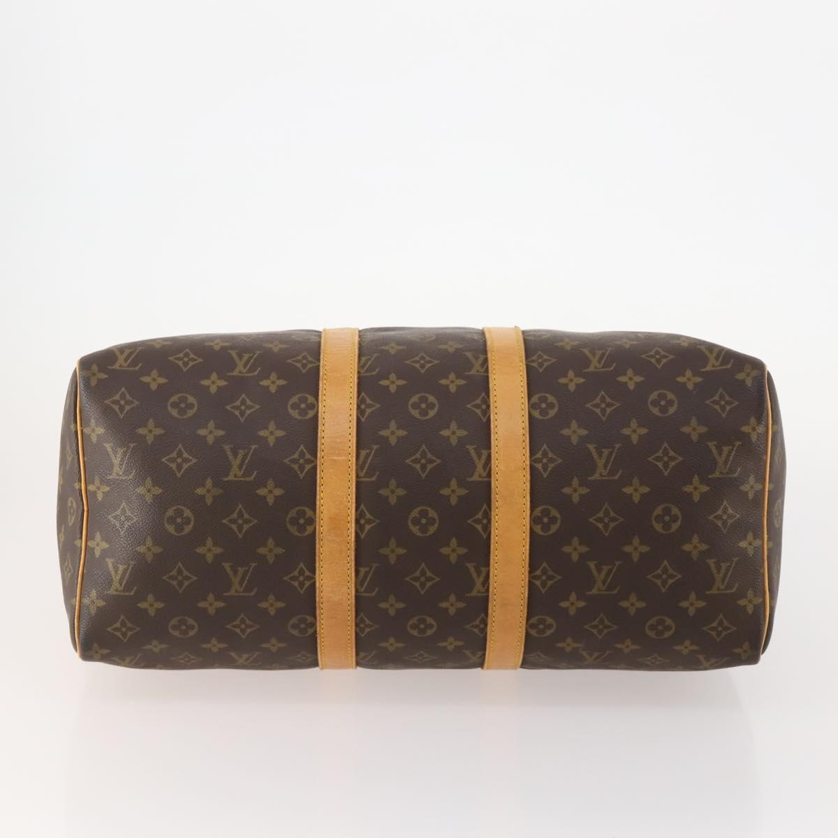 LOUIS VUITTON Monogram Keepall 45 Boston Bag M41428 LV Auth ka4305