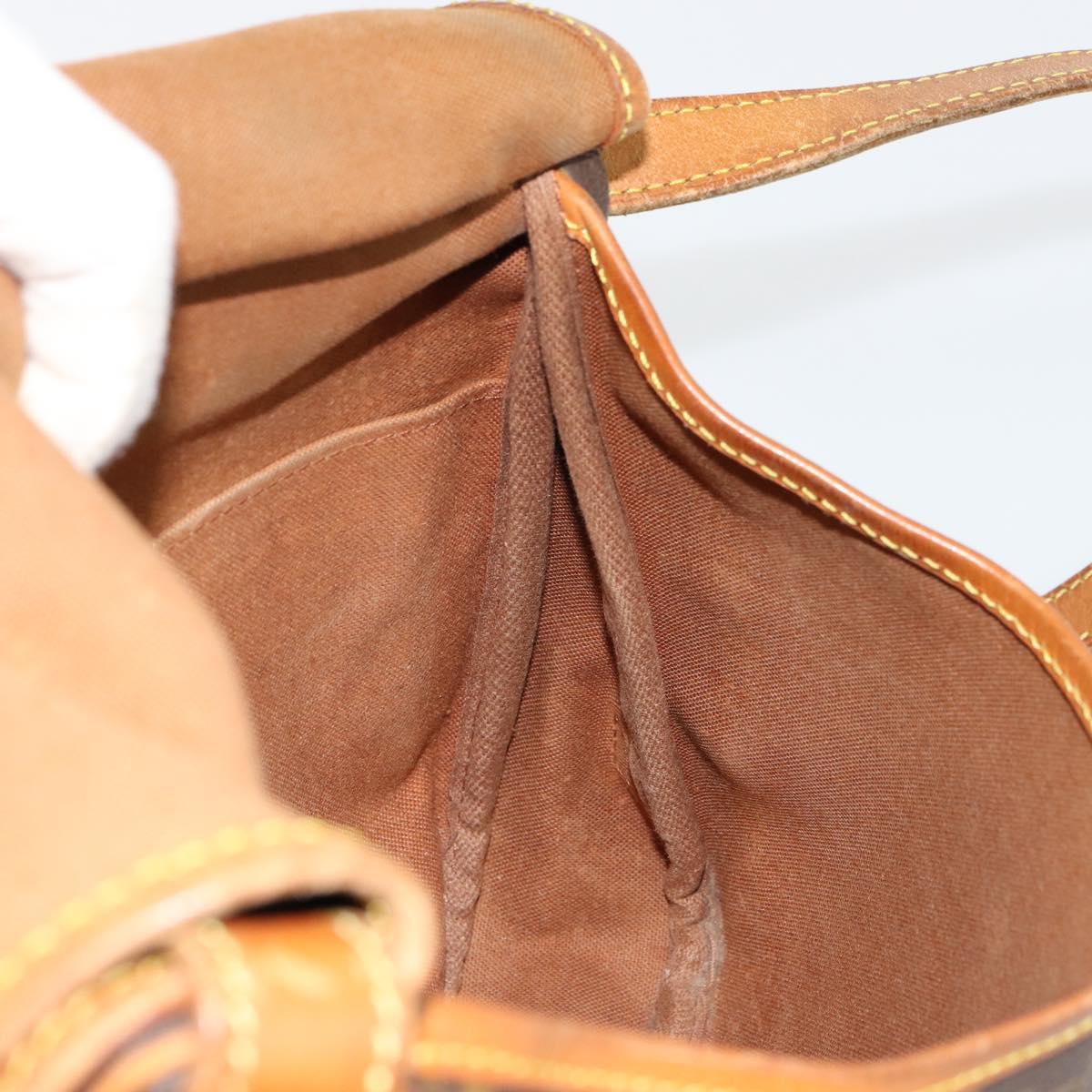 LOUIS VUITTON Monogram Saumur 30 Shoulder Bag M42256 LV Auth ka4312