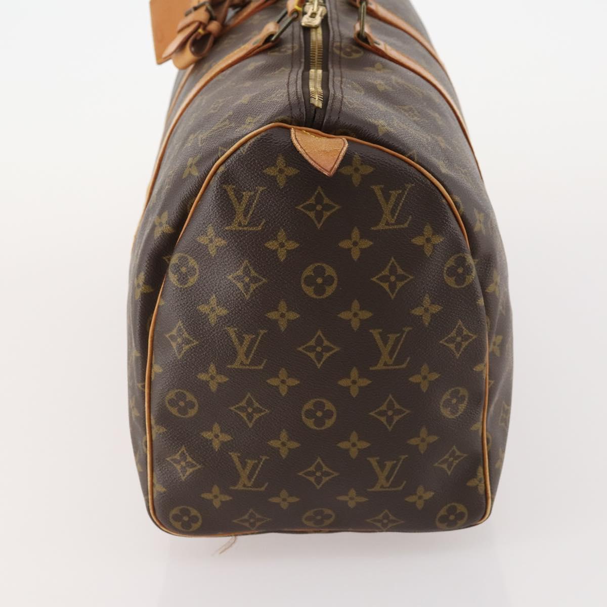 LOUIS VUITTON Monogram Keepall 45 Boston Bag M41428 LV Auth ka4320