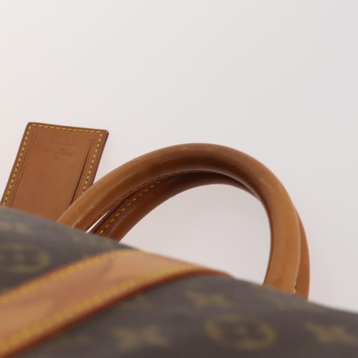 LOUIS VUITTON Monogram Keepall 55 Boston Bag M41424 LV Auth ka4321