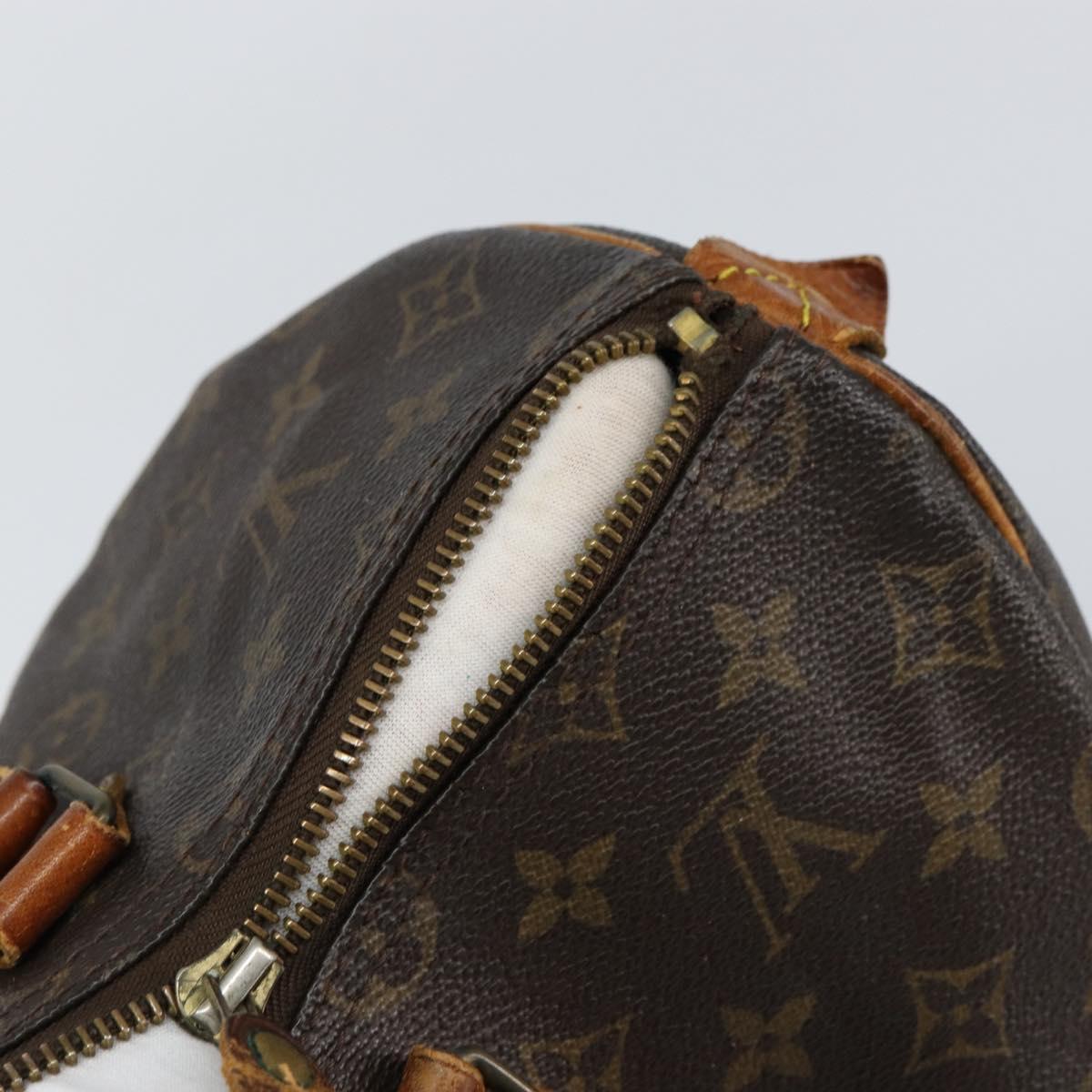 LOUIS VUITTON Monogram Speedy 35 Hand Bag M41524 LV Auth ka433