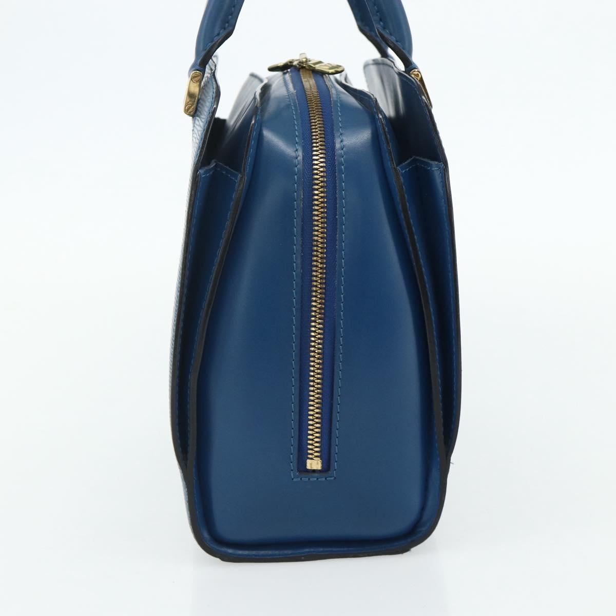 LOUIS VUITTON Epi Pont Neuf Hand Bag Blue M52055 LV Auth ka4330A