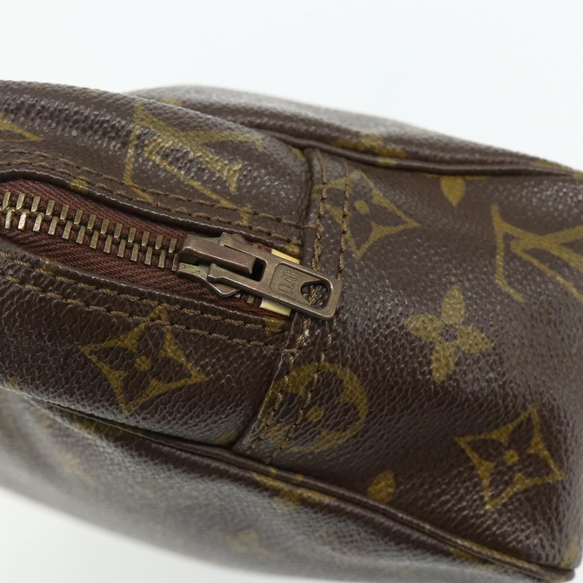 LOUIS VUITTON Monogram Trousse Toilette 28 Clutch Bag M47522 LV Auth ka4332