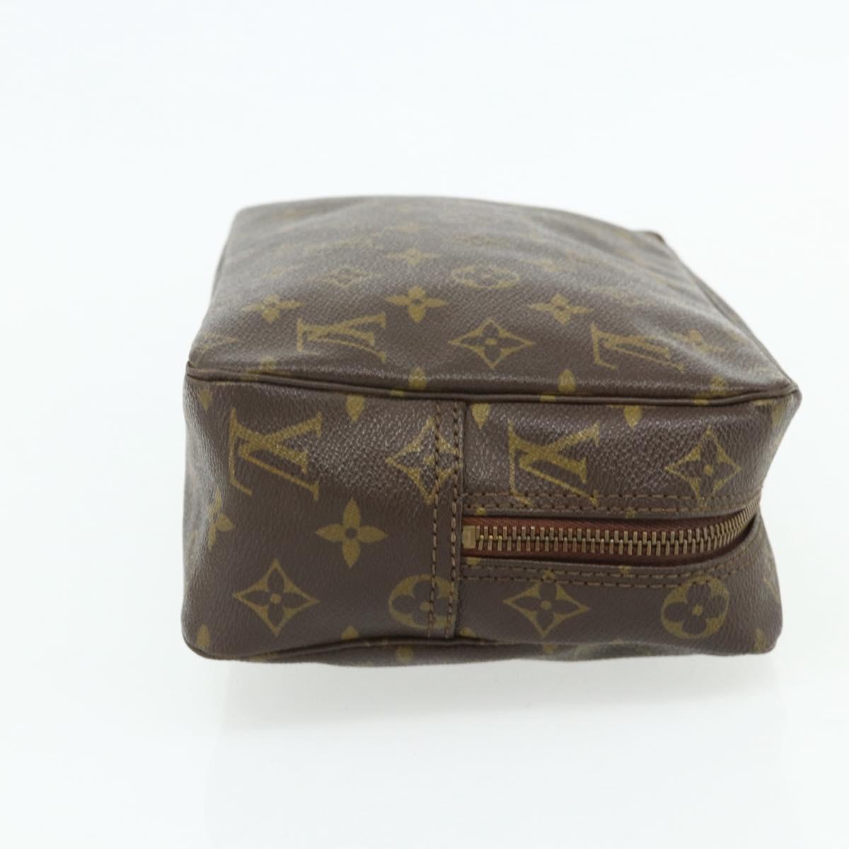 LOUIS VUITTON Monogram Trousse Toilette 28 Clutch Bag M47522 LV Auth ka4332
