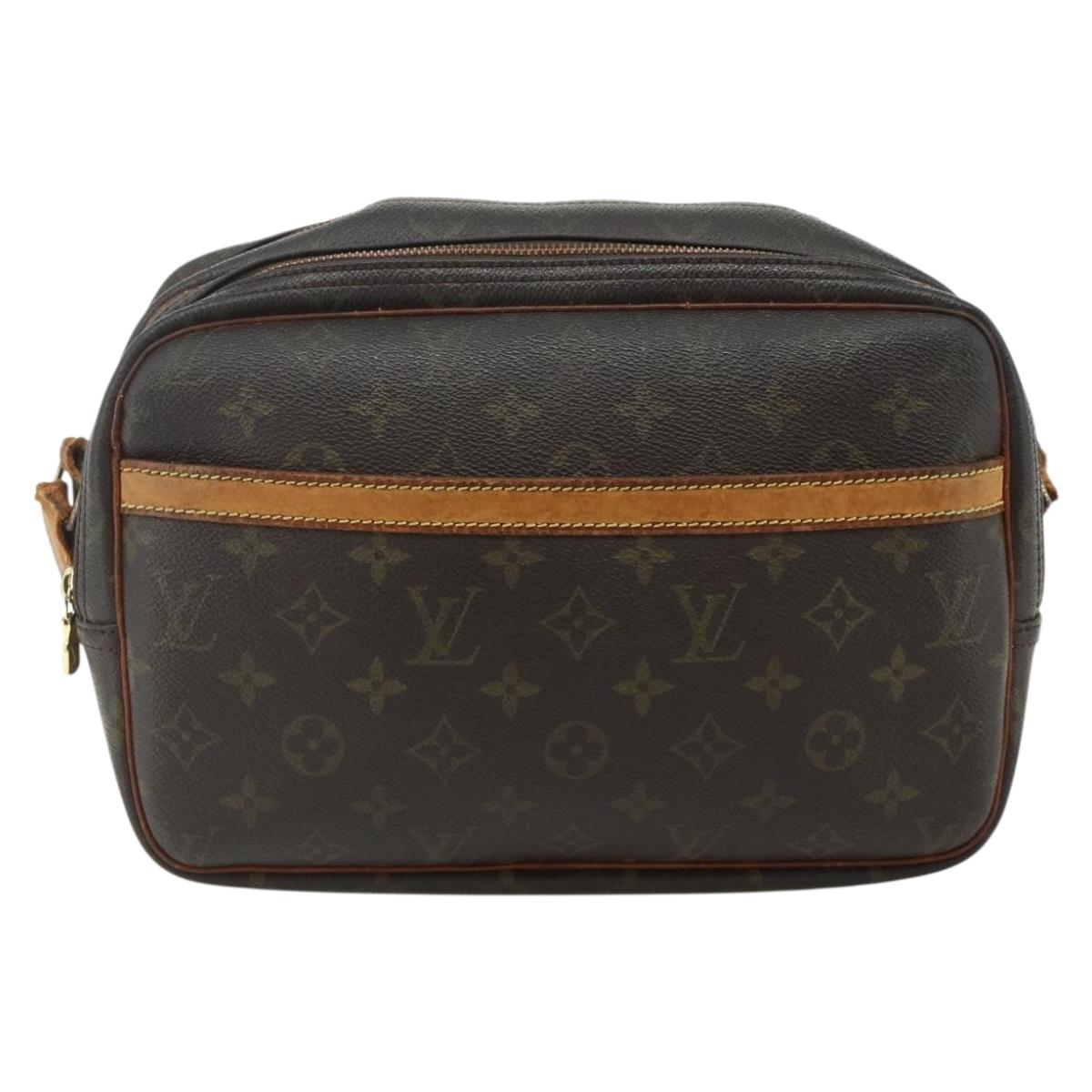 LOUIS VUITTON Monogram Reporter PM Shoulder Bag M45254 LV Auth ka4336