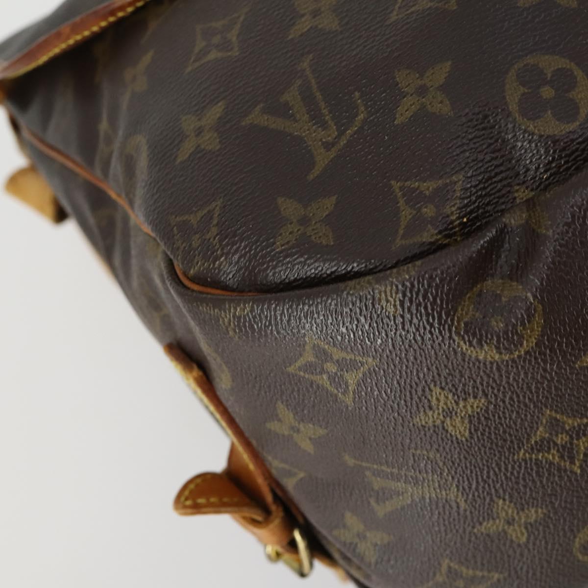 LOUIS VUITTON Monogram Saumur 35 Shoulder Bag M42254 LV Auth ka435